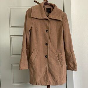 The Limited tan peacoat
